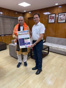 Dr Devendra Sharma is with Vice Chancellor University of Rajasthan
